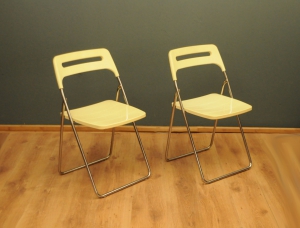2 Składane Krzesła IKEA - Lisa Norinder